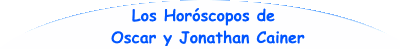 Your Zodiac Forecasts, from Jonathan Cainer